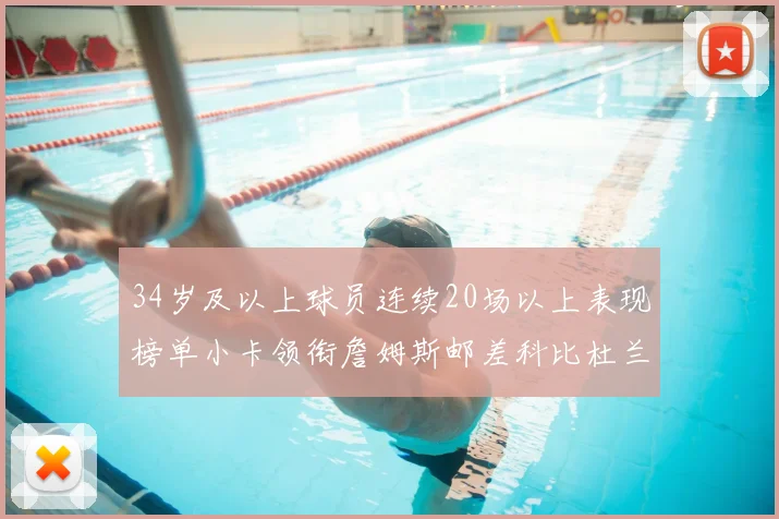 34岁及以上球员连续20场以上表现榜单小卡领衔詹姆斯邮差科比杜兰特上榜