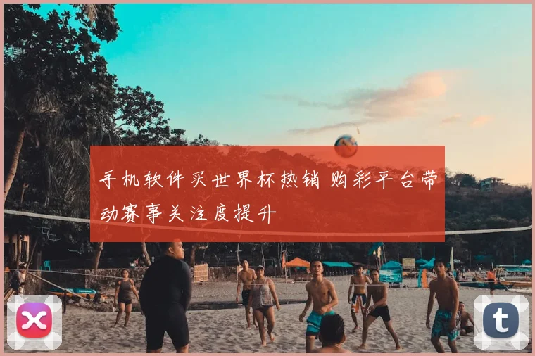 手机软件买世界杯热销 购彩平台带动赛事关注度提升