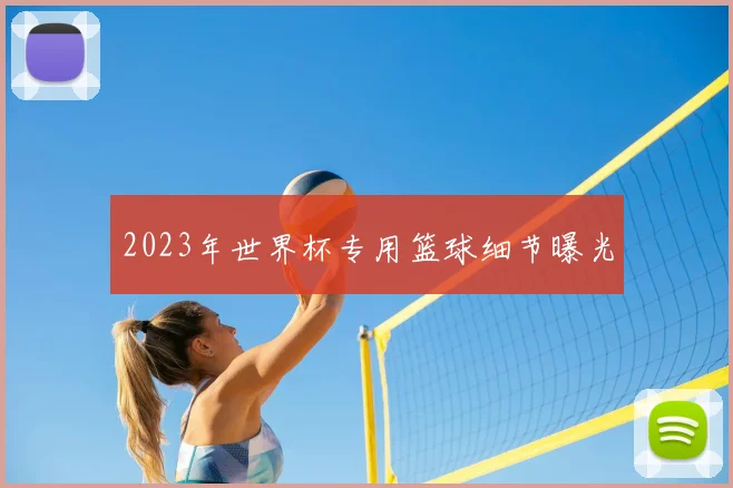 2023年世界杯专用篮球细节曝光