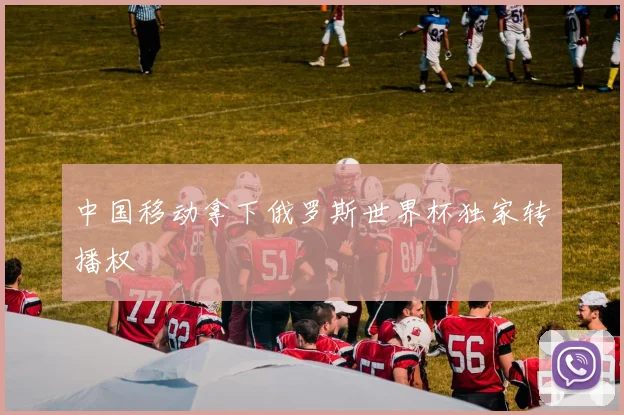 中国移动拿下俄罗斯世界杯独家转播权