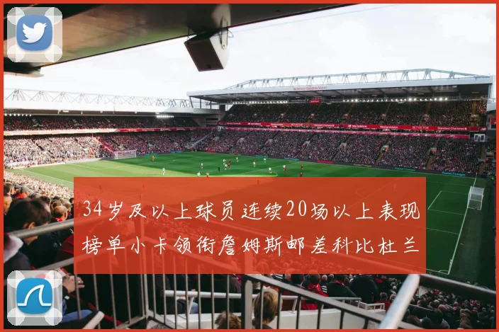 34岁及以上球员连续20场以上表现榜单小卡领衔詹姆斯邮差科比杜兰特上榜