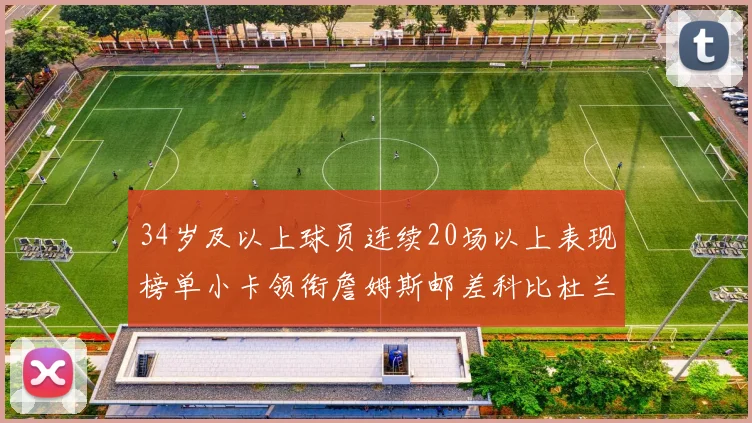 34岁及以上球员连续20场以上表现榜单小卡领衔詹姆斯邮差科比杜兰特上榜