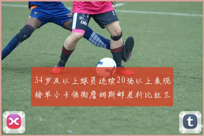 34岁及以上球员连续20场以上表现榜单小卡领衔詹姆斯邮差科比杜兰特上榜